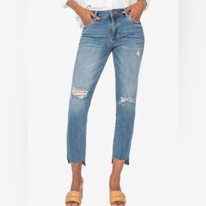 Distressed jeans Kit from the Cloth